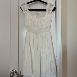 Aeropostale flowy white dress | Size S